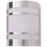 Vidaxl Wandlampe für Außenleichter aus Edelstahl