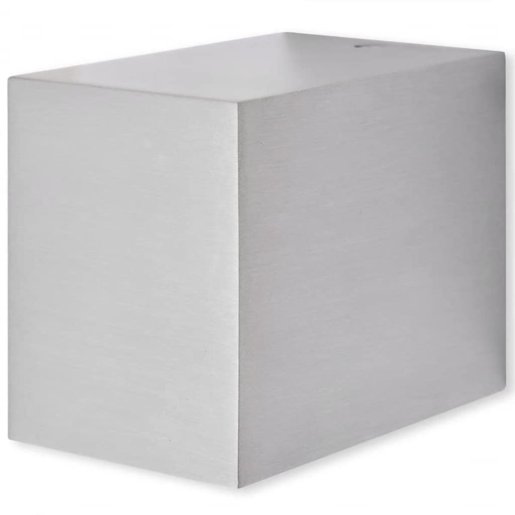 Vidaxl Outdoor Lamp Cube -verprügelt 2st