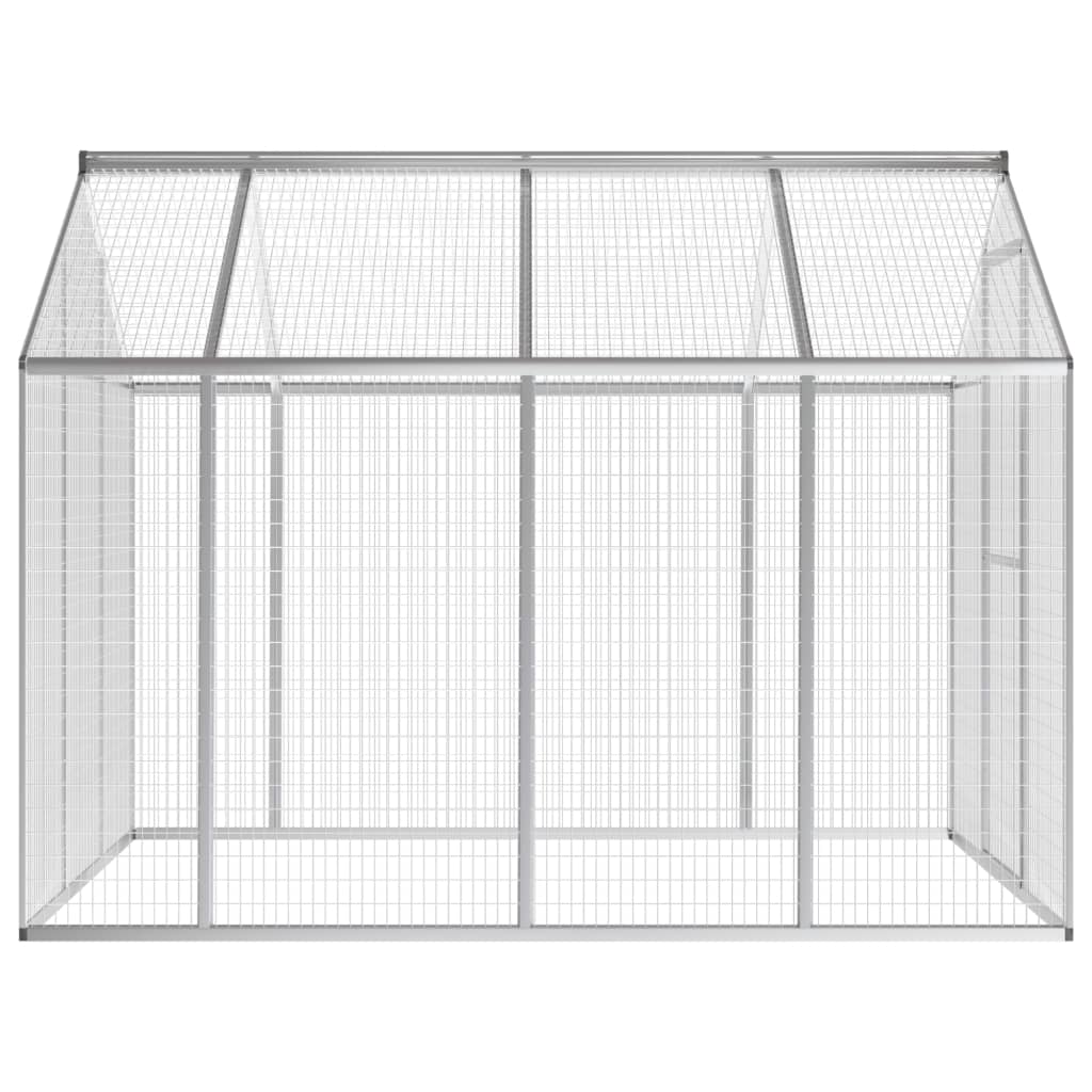 VidaXL Voliere 178x242x192 cm Aluminium