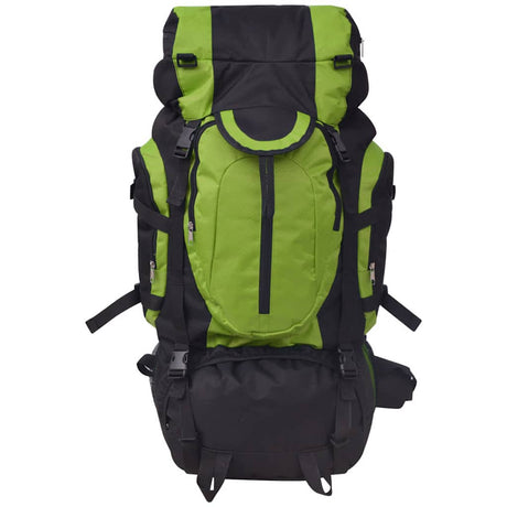 Vidaxl Rucksack Wandern xxl 75 l schwarz und grün