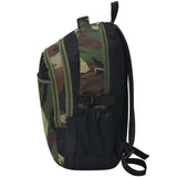 Vidaxl -Rucksack für die Schule 40 l Schwarz und Tarnung