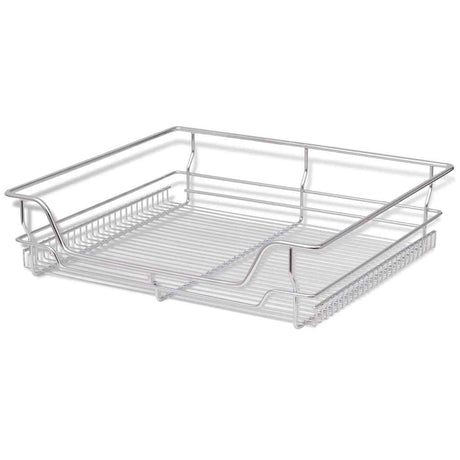 Vidaxl Drahtkörbe verlängert 2 PCs 600 mm silberfarben