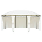 Vidaxl Arbor 530x350x265 cm Creme Weiß
