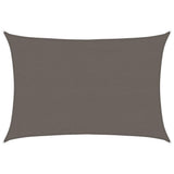 VIDAXL SUNSHADE HDPE RETTANGULAR 4x6 M Anthrazit