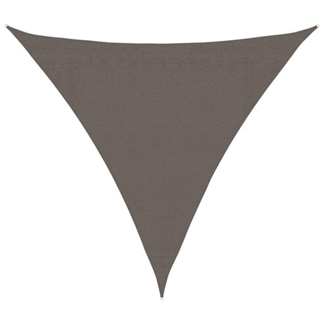 VIDAXL -Sonnenschutz Anthrazit dreieckig 3,6x3.6x3,6 M HDPE