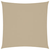 Vidaxl Sunchade Square 3.6x3,6 M Oxford Stoff Beige