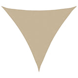 Vidaxl Sonnenschirm Dreieck 3,6x3,6x3,6 M Oxford Stoff Beige