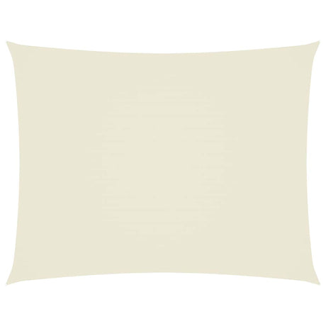VIDAXL SUNSHAD RECHTANGULUR 4x6 M Oxford Stoff Crème -Colored