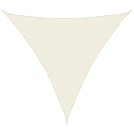 Vidaxl Sunchade Triangular 3,6x3,6x3,6 M Oxford Stoffcremwit