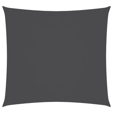 VIDAXL SUNSHADE Square 3,6x3,6 M Oxford Stoffanthrazit -gelöscht
