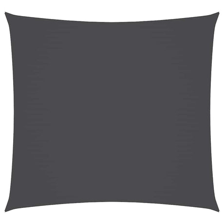VIDAXL SUNSHADE Square 3,6x3,6 M Oxford Stoffanthrazit -gelöscht