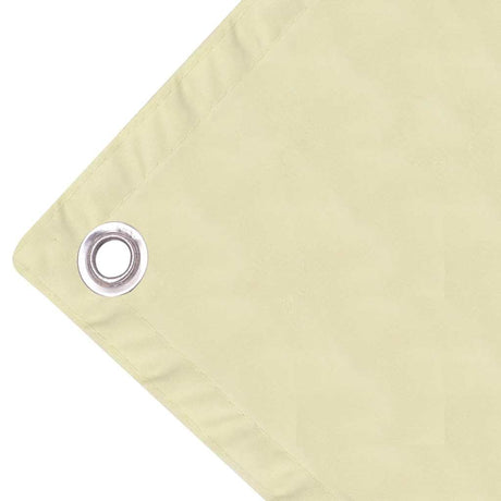 Vidaxx Balkonschirm cremefarben 90x400 cm Oxford-Textil