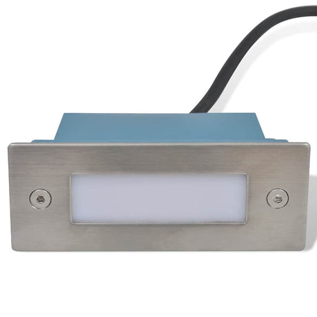VidaXL Treppeneinbaustrahler 12 Stück LED 44x111x56 mm