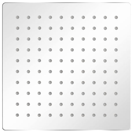 Vidaxl Regenduschkopf Edelstahl 20x20 cm Quadrat