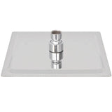 Vidaxl Regenduschkopf Edelstahl 20x20 cm Quadrat