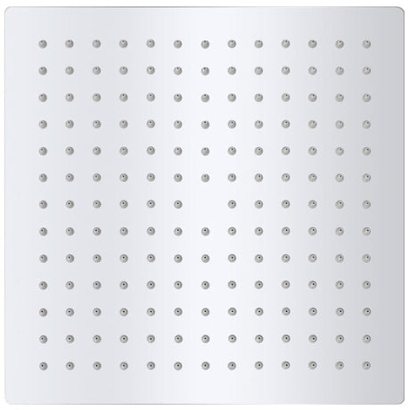 Vidaxl Regenduschkopf Quadrat 25x25 cm Edelstahl