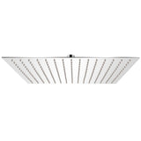 Vidaxl Regendusche Edelstahl Quadrat 40x40 cm