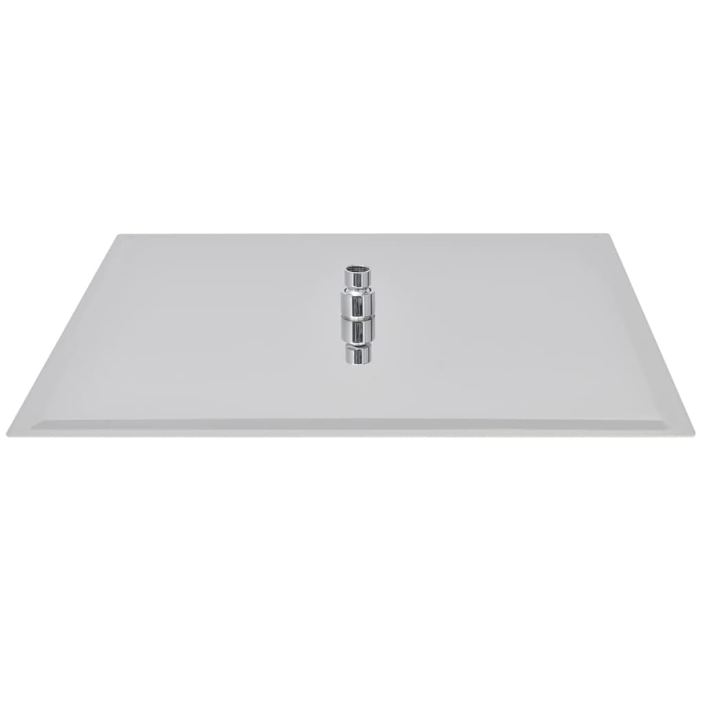 Vidaxl Regenduschkopf Edelstahl 50x50 cm Quadrat