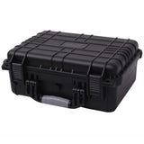 VIDAXL -Schutzmaterial Fall 40,6x33x17,4 cm Schwarz