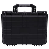 VIDAXL -Schutzmaterial Fall 40,6x33x17,4 cm Schwarz