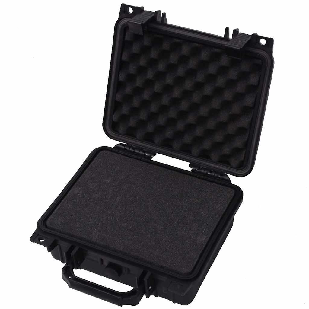 VIDAXL -Schutzmaterial Fall 27x24.6x12,4 cm Schwarz