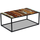 Vidaxl salontafel 100x60x40 cm massief gerecycled hout