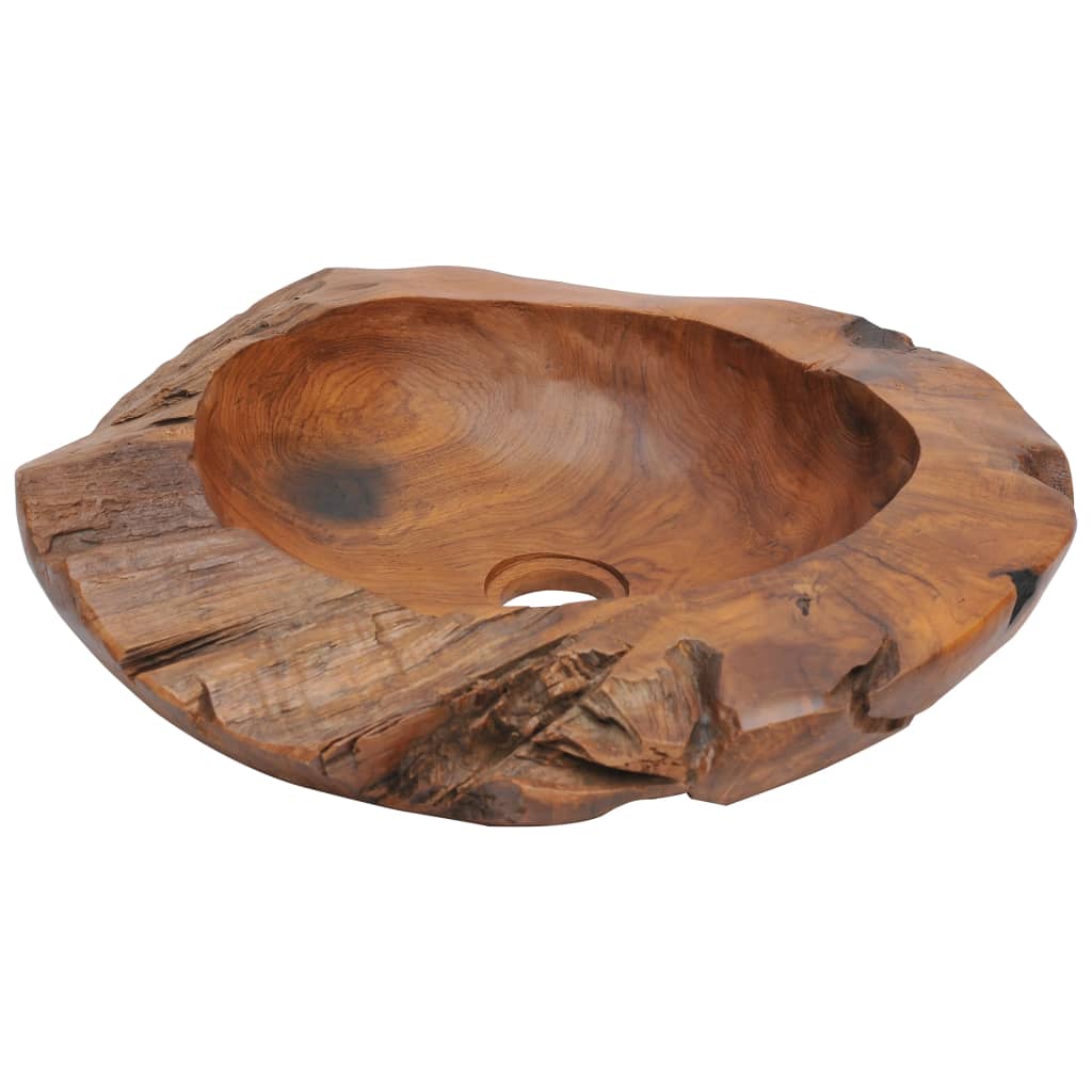 Vidaxx Waschbecken 45 cm aus massivem Teakholz