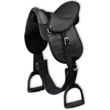 Vidaxl Pony Sattel Set 10 Schwarz