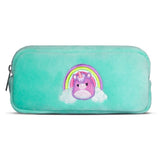 Squishmallows Einhorn Plüschbeutel blau
