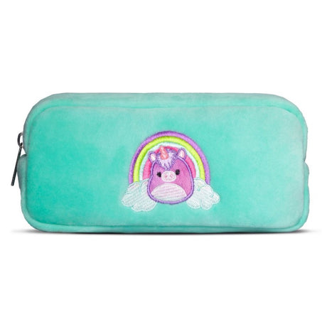 Squishmallows Einhorn Plüschbeutel blau
