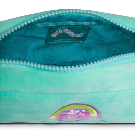 Squishmallows Einhorn Plüschbeutel blau