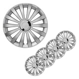 PREPLUS HUBCAPS 4 ST MERIDIAN 15 '' Silberfarben