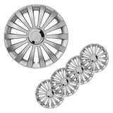 PREPLUS HUBCAPS 4 ST MERIDIAN 16 '' Silberfarben