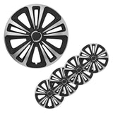 Proplus Hubcaps 4 St Terra 15 '' Silber farbig und schwarz