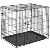 @Pet Hondenbench 107x70x77.5 cm Metall Black 15004