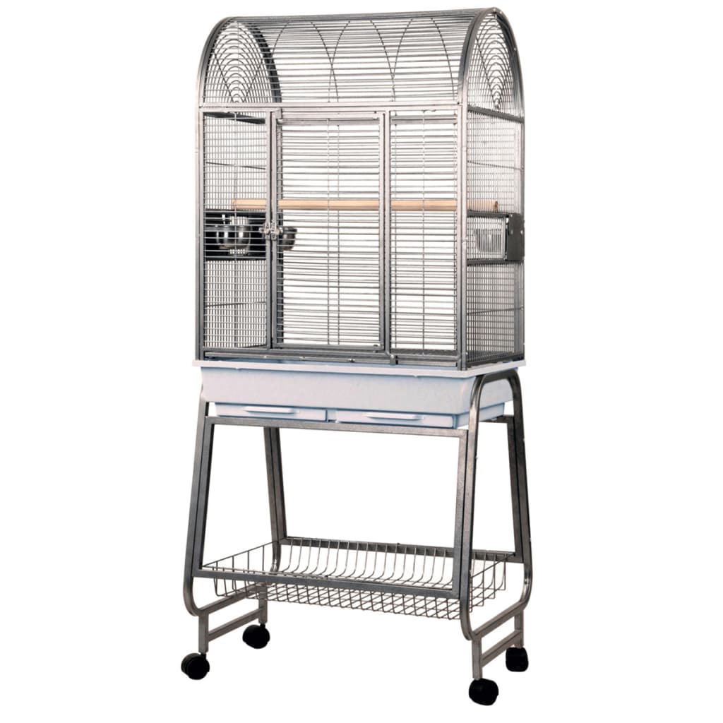 Starke Papagei Cage Villa Nora 67.7x51.5x154 cm Grau 93083
