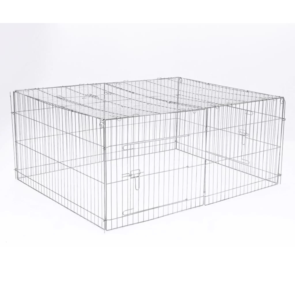 @Pet Haustiere für Außenschloss 144x112x60 cm Metall