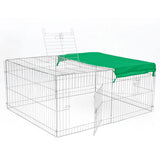 @Pet Haustiere für Außenschloss 144x112x60 cm Metall