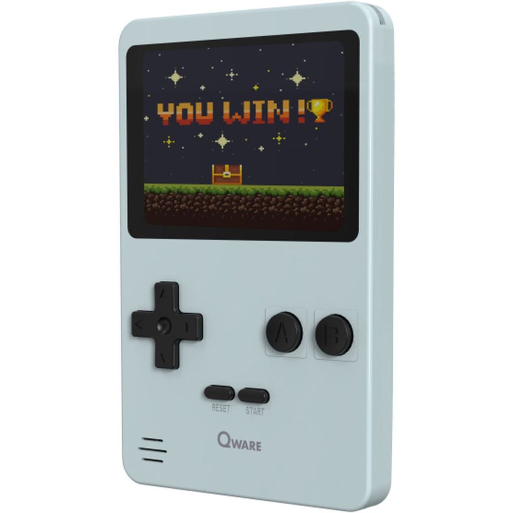Andere Marken Qware Retro-Spielekonsole 240 Spiele grau