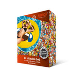 Einfache aufblasbare Figur Emoji-Gesicht lol 140 cm