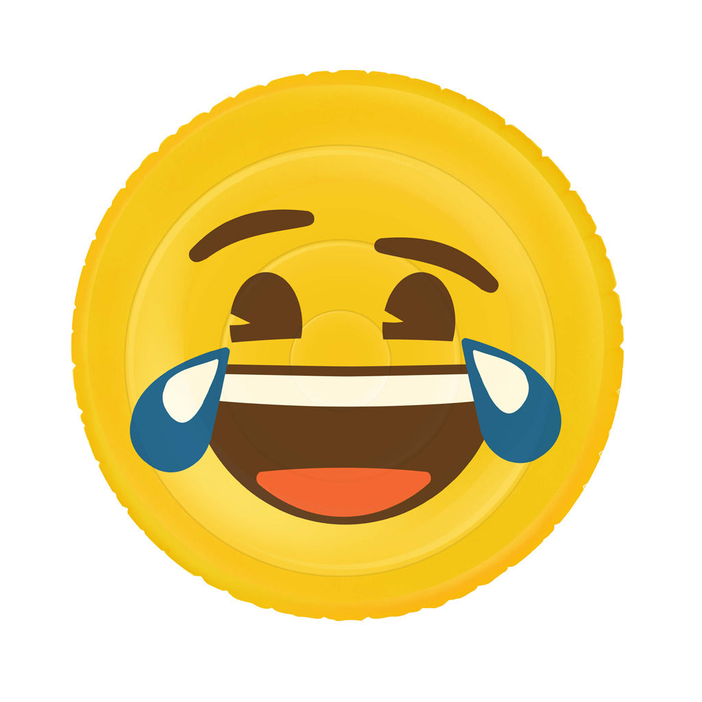 Einfache aufblasbare Figur Emoji-Gesicht lol 140 cm