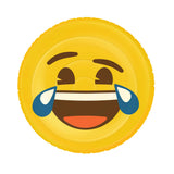Einfache aufblasbare Figur Emoji-Gesicht lol 140 cm