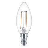 Philips LED Classic 25W (2W) B35 E14 WW CL ND 1BC 4 Beleuchtung
