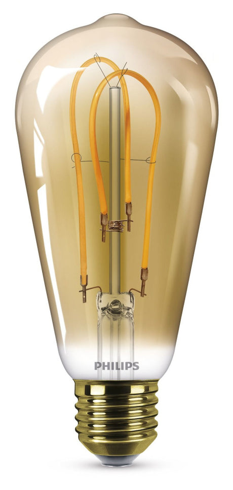 Philips LED Classic SP 25W ST64 E27 Gold ND 1SRT4 Beleuchtung