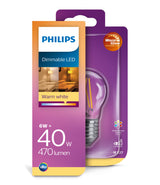 Philips LED Classic 40W P45 E27 CL WGD90 SRT4 Beleuchtung