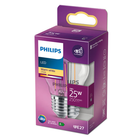 Philips LED klassische Kerzenlampe 25W E27 warmweiß
