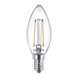 Philips LED klassische Kerzenlampe 25W B35 E14 warmweiß