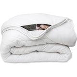 Ten Cate Ten Cate Luxus-4-Jahreszeiten-Bettdecke 240 x 220 cm mit Druckknöpfen weiß