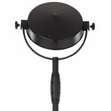 Gezündetes, stehende Terrassenheizung Retro Sphere 2100 W Halogenschwarz RSS16