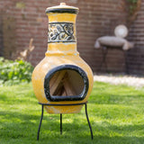 Rotfeuerkamin Soledad Clay Yellow Black 86035